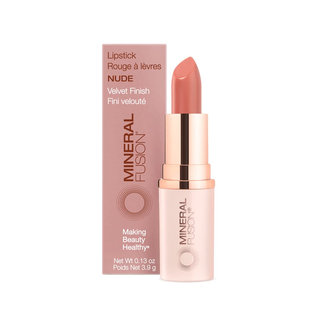 Mineral Fusion Lipstick, Peony, .14 Ounce