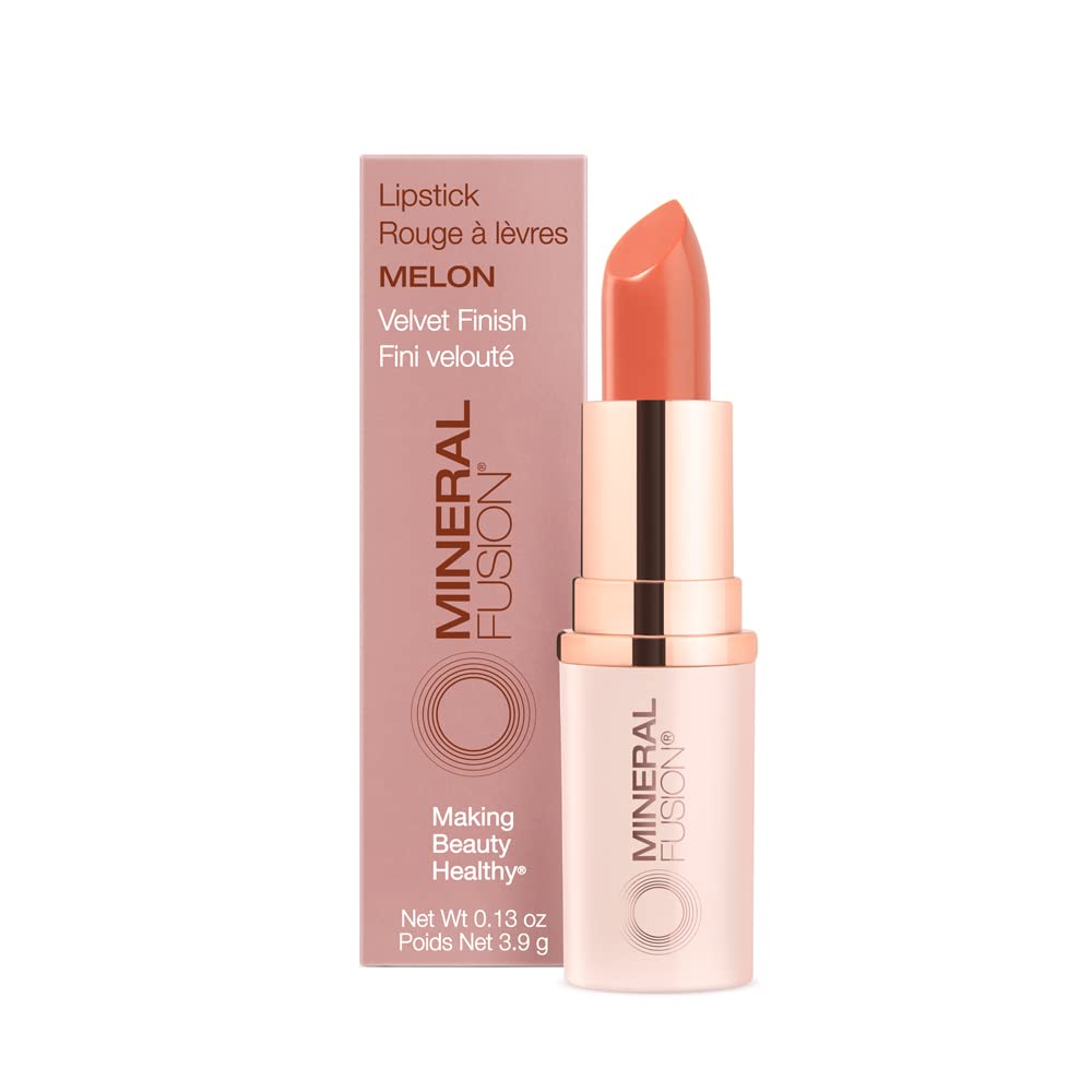 Mineral Fusion Lipstick, Peony, .14 Ounce