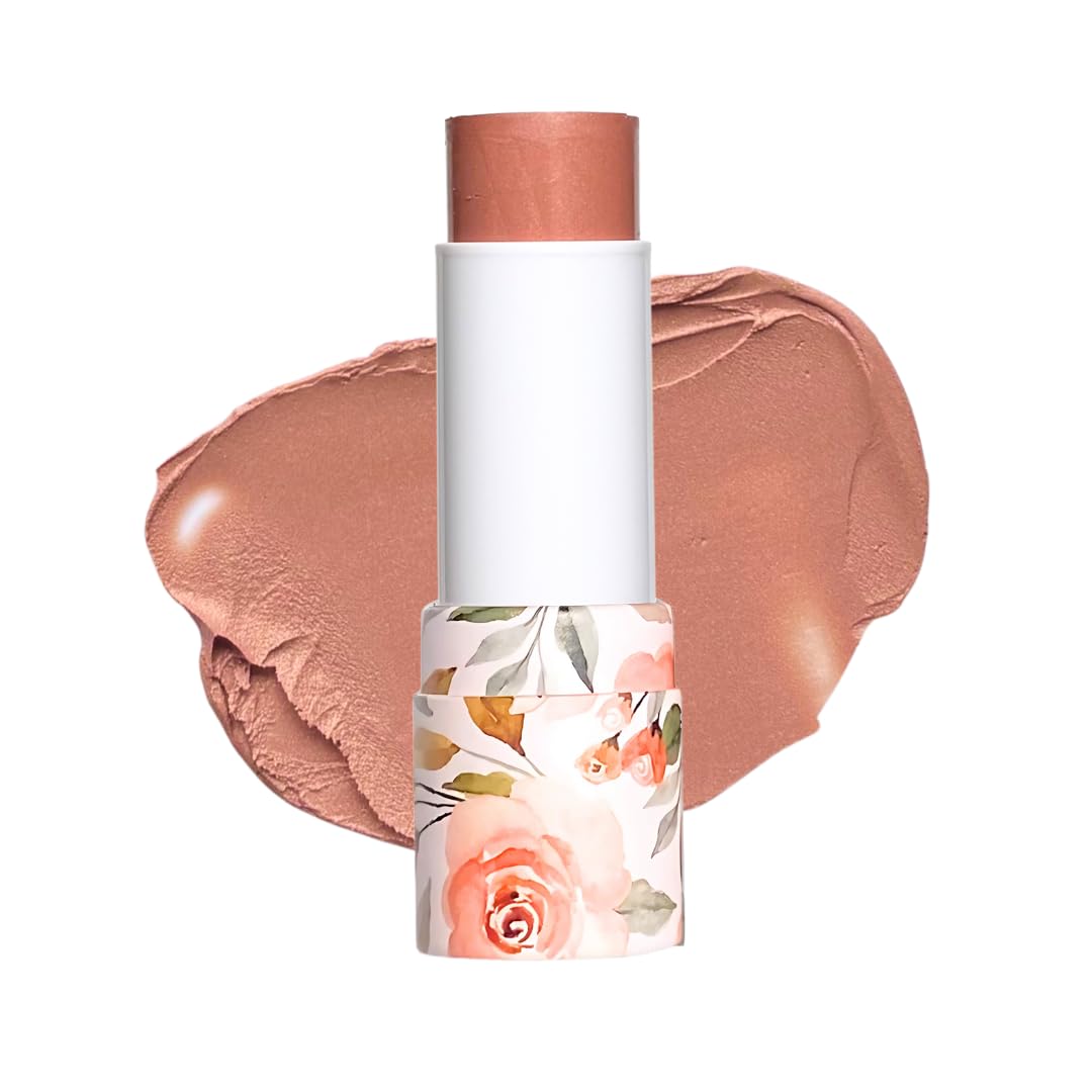 Honeybee Gardens Color Within Reach MultiStick, Peony, Soft Neutral Pink, Multipurpose Makeup, Natural Glow, Easy Application, Vegan, Cruelty-Free, Net Wt. 0.2 oz