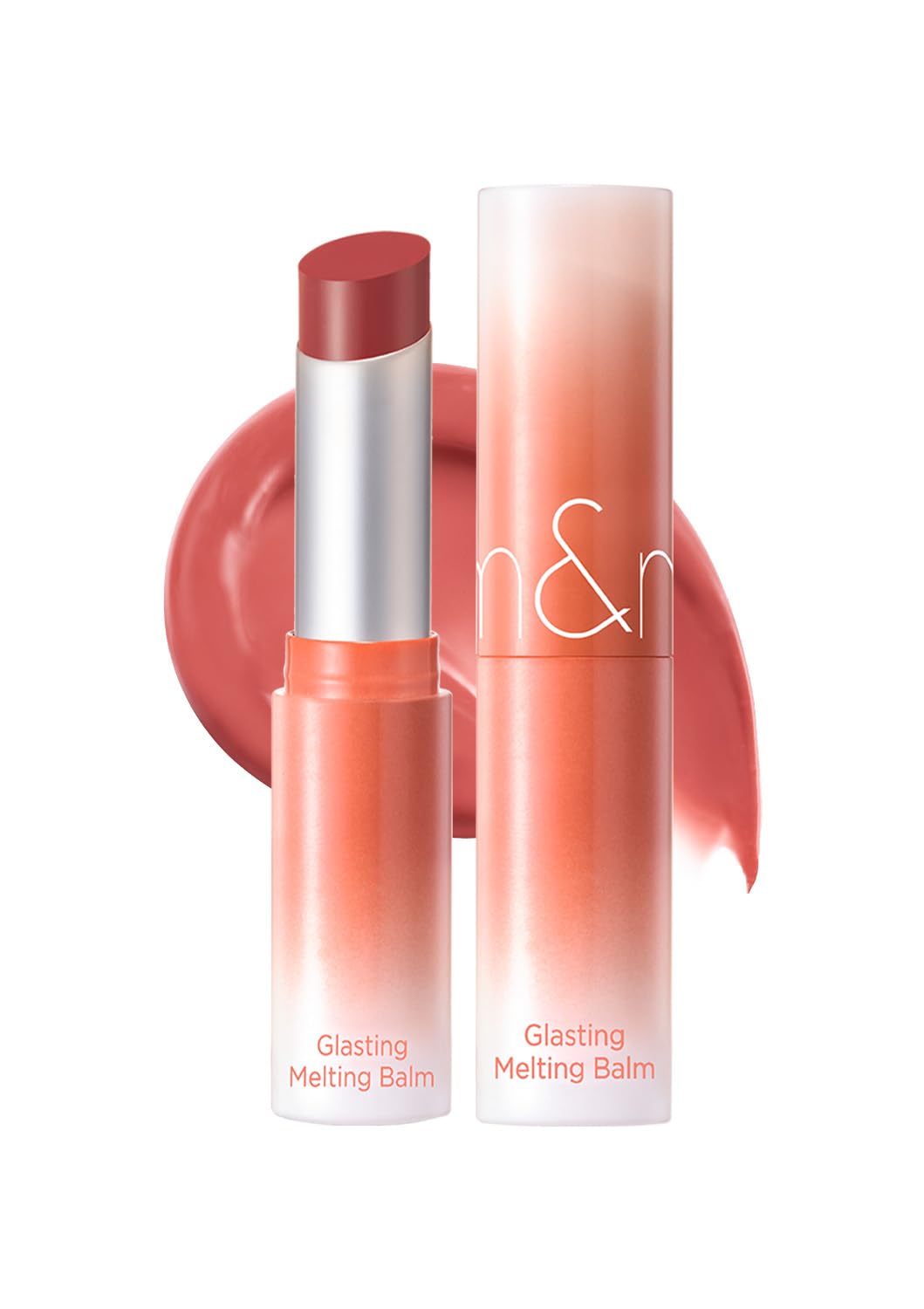 rom&nd GLASTING MELTING BALM #09 PEONIES - K-Beauty Vibrant Pink Lip Tint Balm | Crystal Water-Gloss Shine & Deep Hydration | Non-Sticky, Long-Lasting Stain for Plump, Healthy Lips
