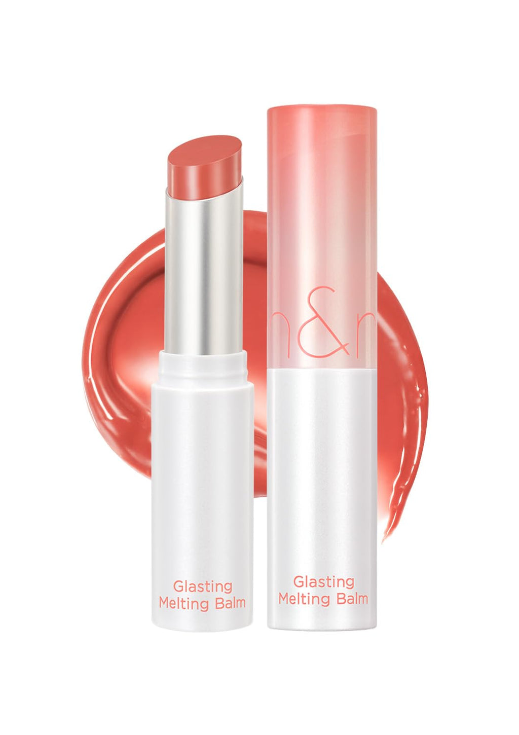rom&nd GLASTING MELTING BALM #09 PEONIES - K-Beauty Vibrant Pink Lip Tint Balm | Crystal Water-Gloss Shine & Deep Hydration | Non-Sticky, Long-Lasting Stain for Plump, Healthy Lips
