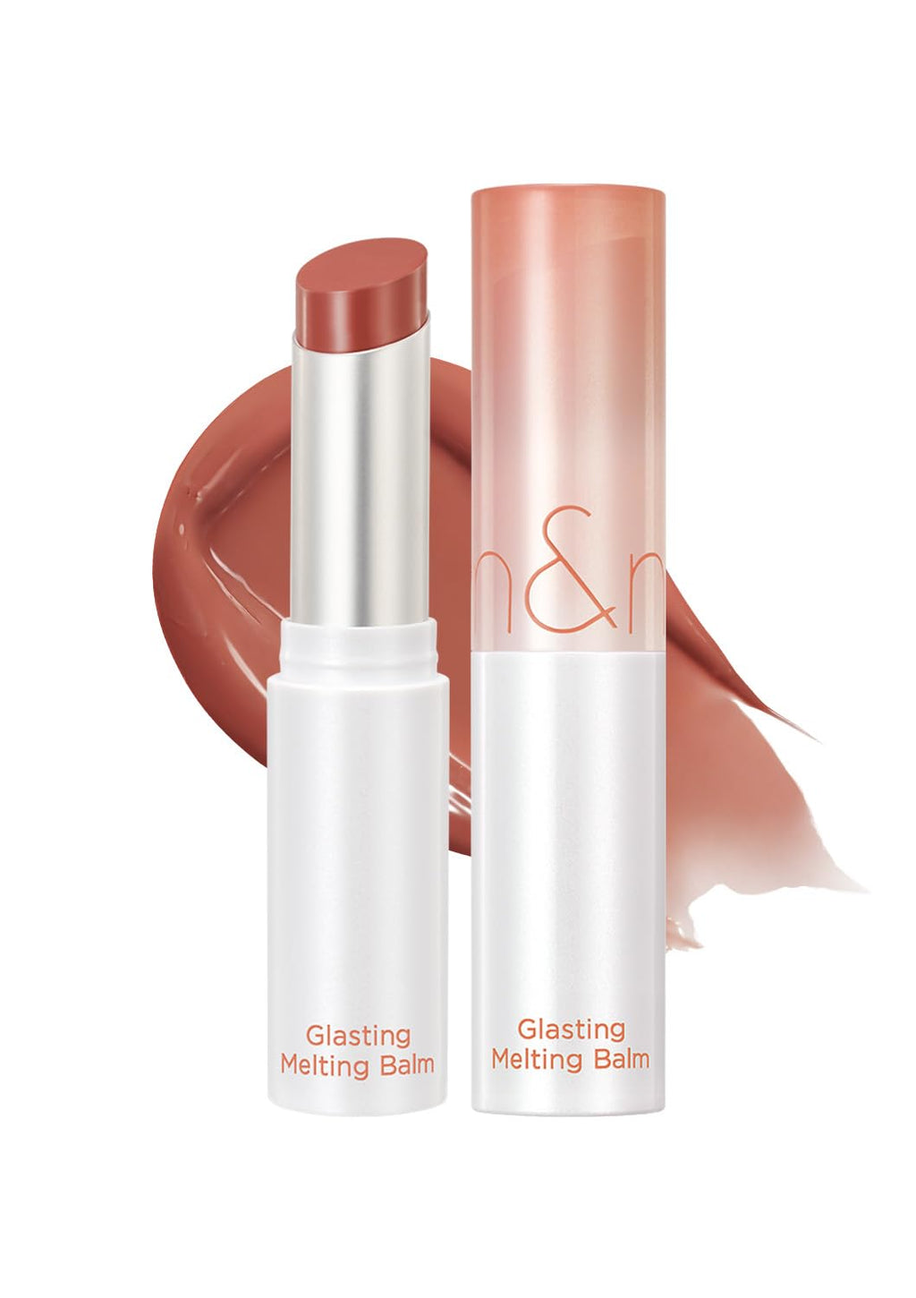 rom&nd GLASTING MELTING BALM #09 PEONIES - K-Beauty Vibrant Pink Lip Tint Balm | Crystal Water-Gloss Shine & Deep Hydration | Non-Sticky, Long-Lasting Stain for Plump, Healthy Lips