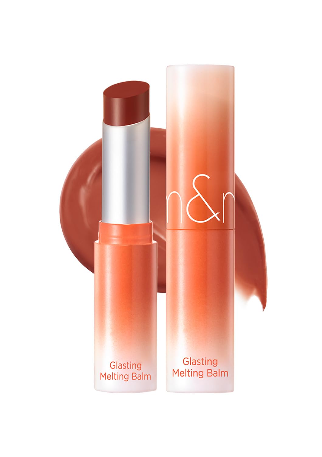 rom&nd GLASTING MELTING BALM #09 PEONIES - K-Beauty Vibrant Pink Lip Tint Balm | Crystal Water-Gloss Shine & Deep Hydration | Non-Sticky, Long-Lasting Stain for Plump, Healthy Lips