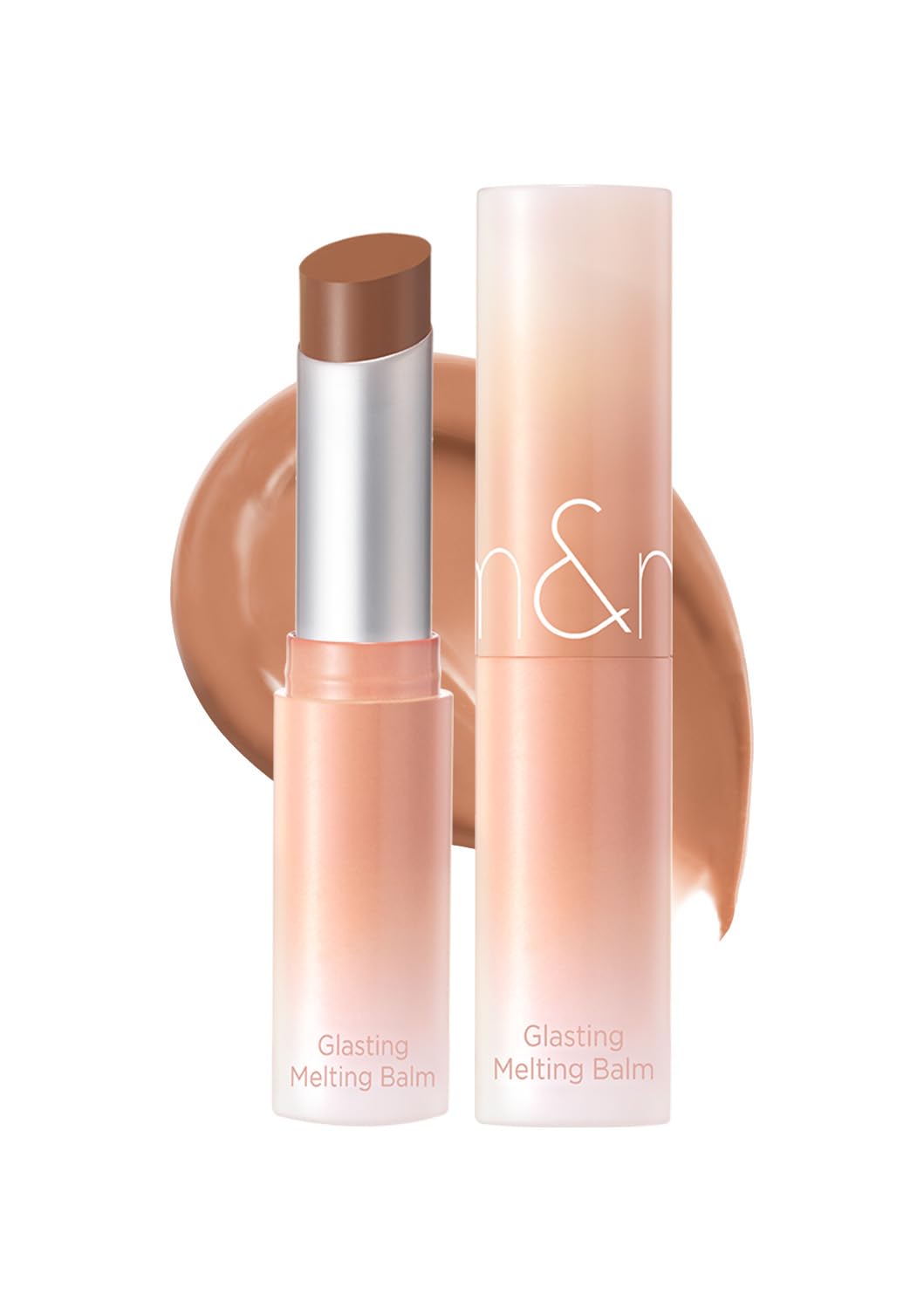 rom&nd GLASTING MELTING BALM #09 PEONIES - K-Beauty Vibrant Pink Lip Tint Balm | Crystal Water-Gloss Shine & Deep Hydration | Non-Sticky, Long-Lasting Stain for Plump, Healthy Lips