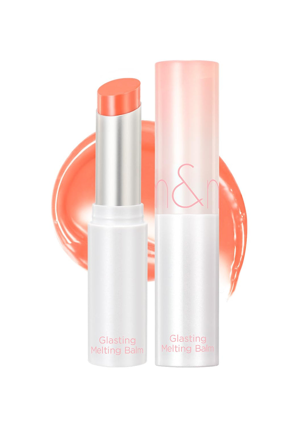 rom&nd GLASTING MELTING BALM #09 PEONIES - K-Beauty Vibrant Pink Lip Tint Balm | Crystal Water-Gloss Shine & Deep Hydration | Non-Sticky, Long-Lasting Stain for Plump, Healthy Lips