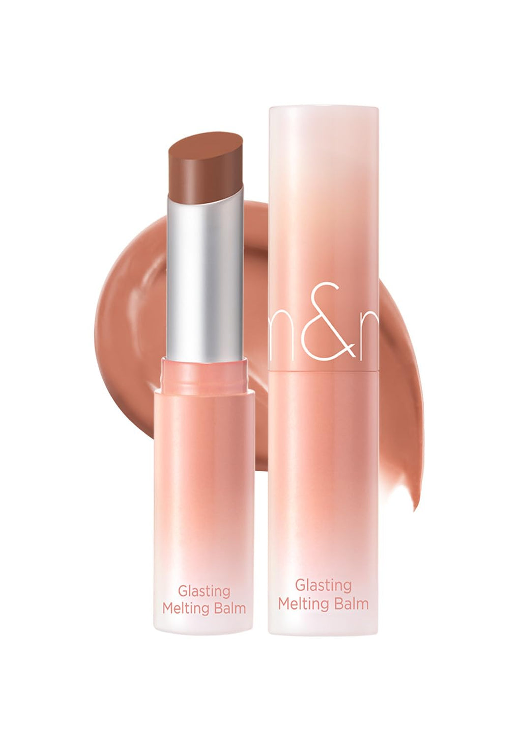 rom&nd GLASTING MELTING BALM #09 PEONIES - K-Beauty Vibrant Pink Lip Tint Balm | Crystal Water-Gloss Shine & Deep Hydration | Non-Sticky, Long-Lasting Stain for Plump, Healthy Lips