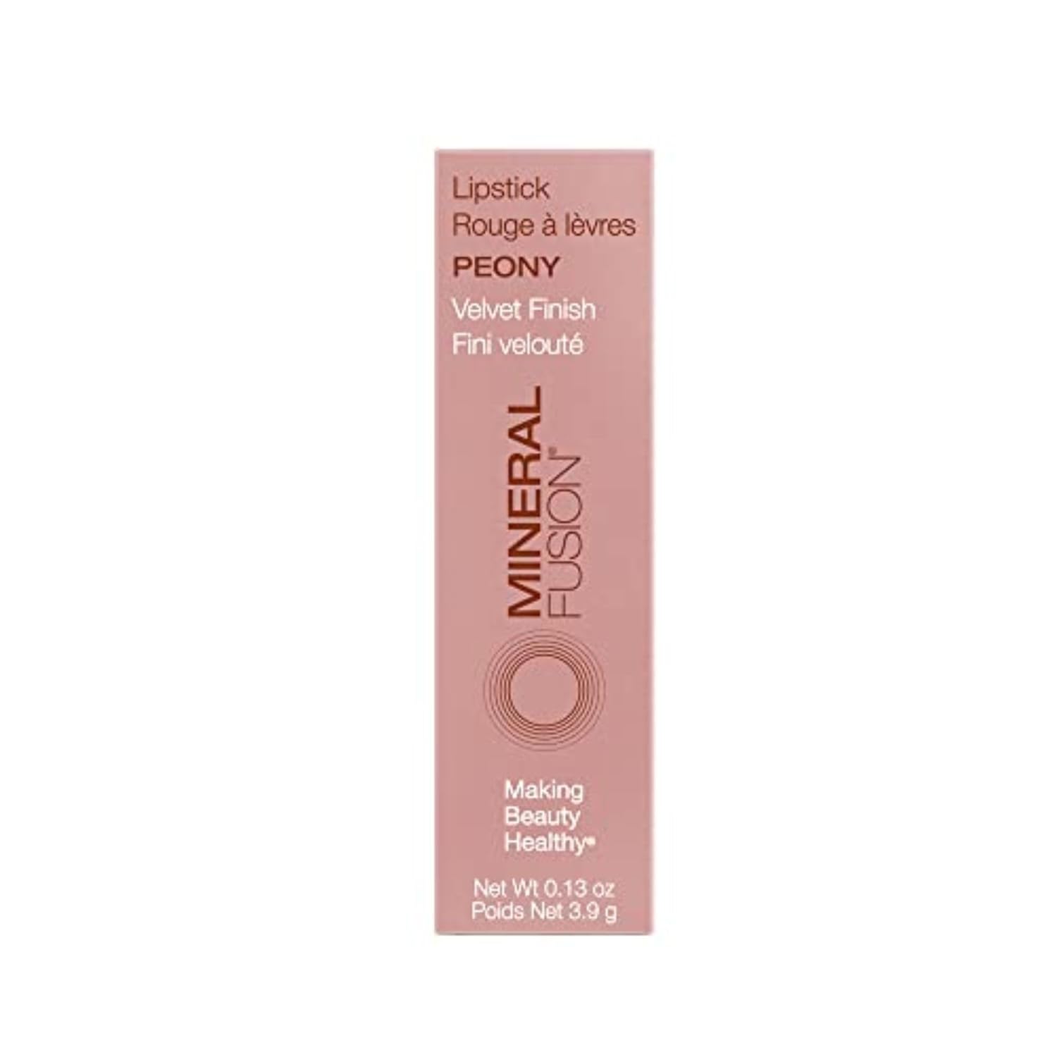 Mineral Fusion Lipstick, Peony, .14 Ounce