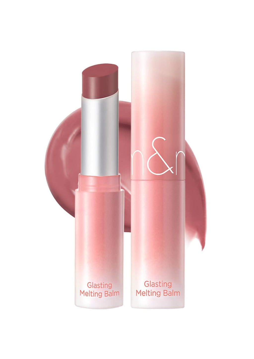 rom&nd GLASTING MELTING BALM #09 PEONIES - K-Beauty Vibrant Pink Lip Tint Balm | Crystal Water-Gloss Shine & Deep Hydration | Non-Sticky, Long-Lasting Stain for Plump, Healthy Lips