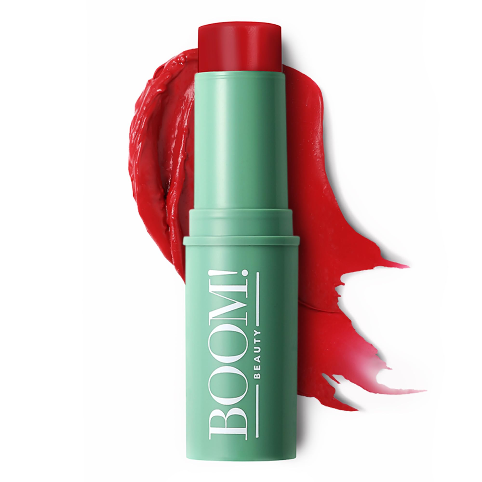 Boomstick Peony Pink ™ - Multistick for Cheeks & Lips - Vegan, Cream Blush Stick & Lipstick - Makeup for Older Women & Mature Skin Boom Stick By Cindy Joseph