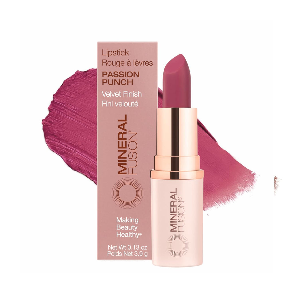 Mineral Fusion Lipstick, Peony, .14 Ounce