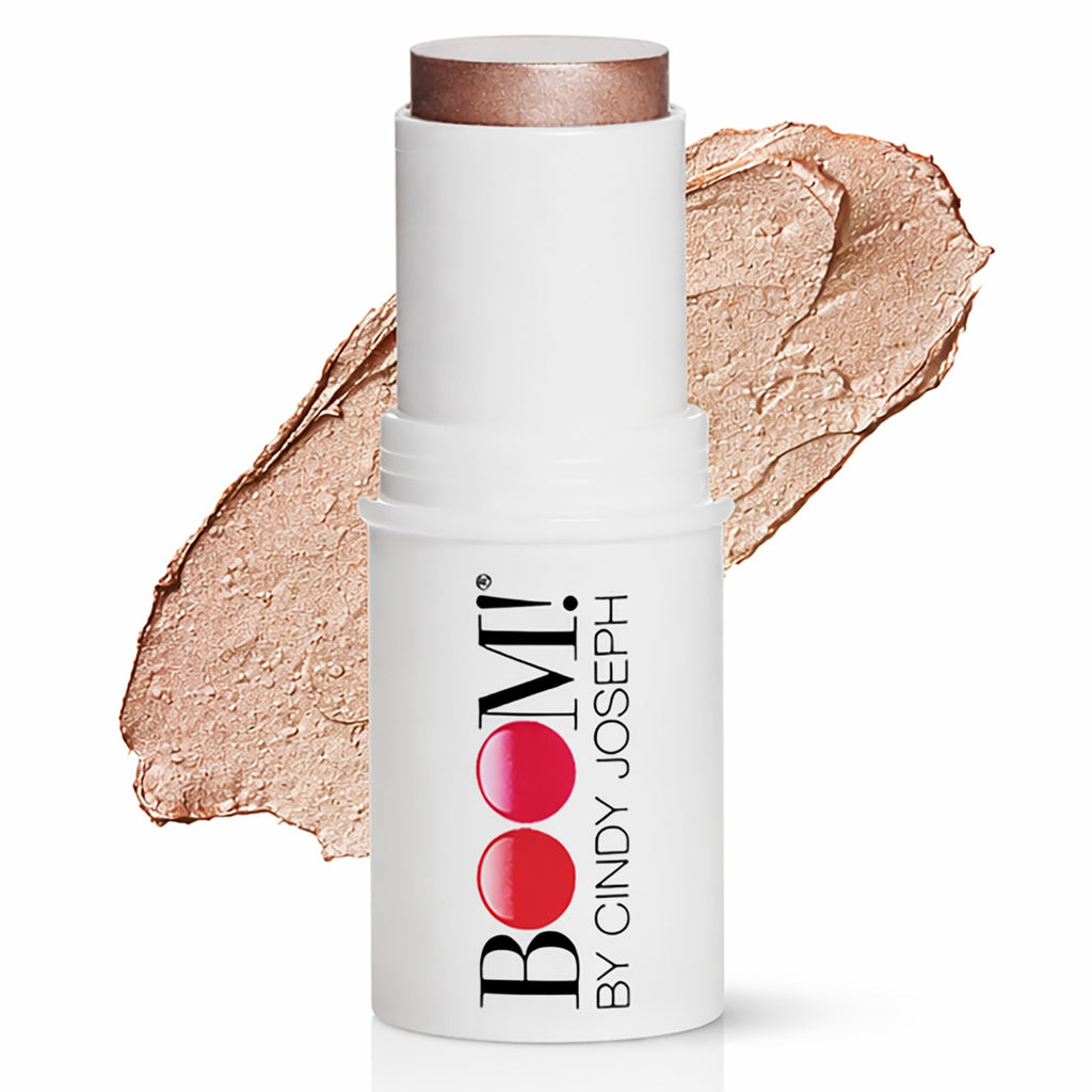 Boomstick Peony Pink ™ - Multistick for Cheeks & Lips - Vegan, Cream Blush Stick & Lipstick - Makeup for Older Women & Mature Skin Boom Stick By Cindy Joseph