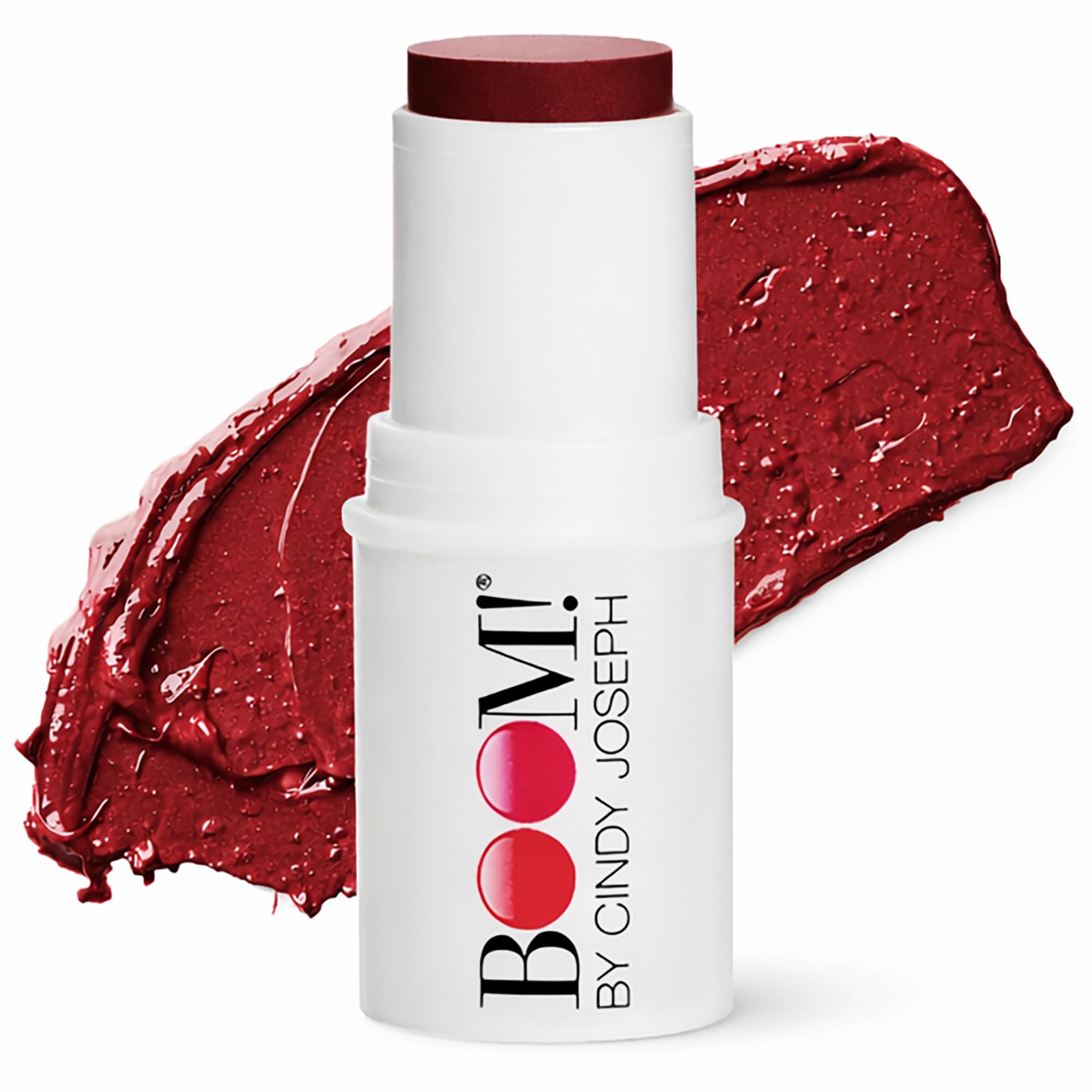 Boomstick Peony Pink ™ - Multistick for Cheeks & Lips - Vegan, Cream Blush Stick & Lipstick - Makeup for Older Women & Mature Skin Boom Stick By Cindy Joseph