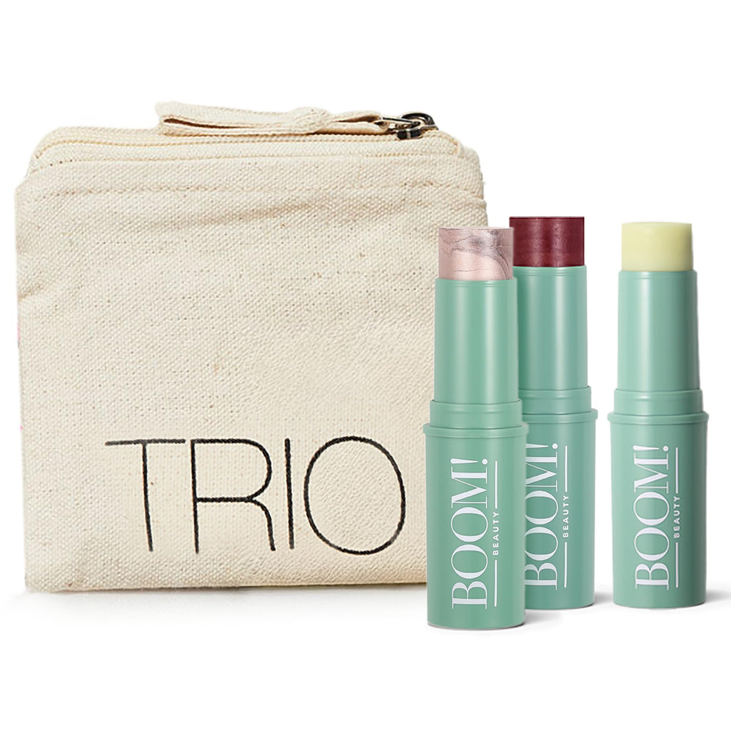 Boomstick Peony Pink ™ - Multistick for Cheeks & Lips - Vegan, Cream Blush Stick & Lipstick - Makeup for Older Women & Mature Skin Boom Stick By Cindy Joseph