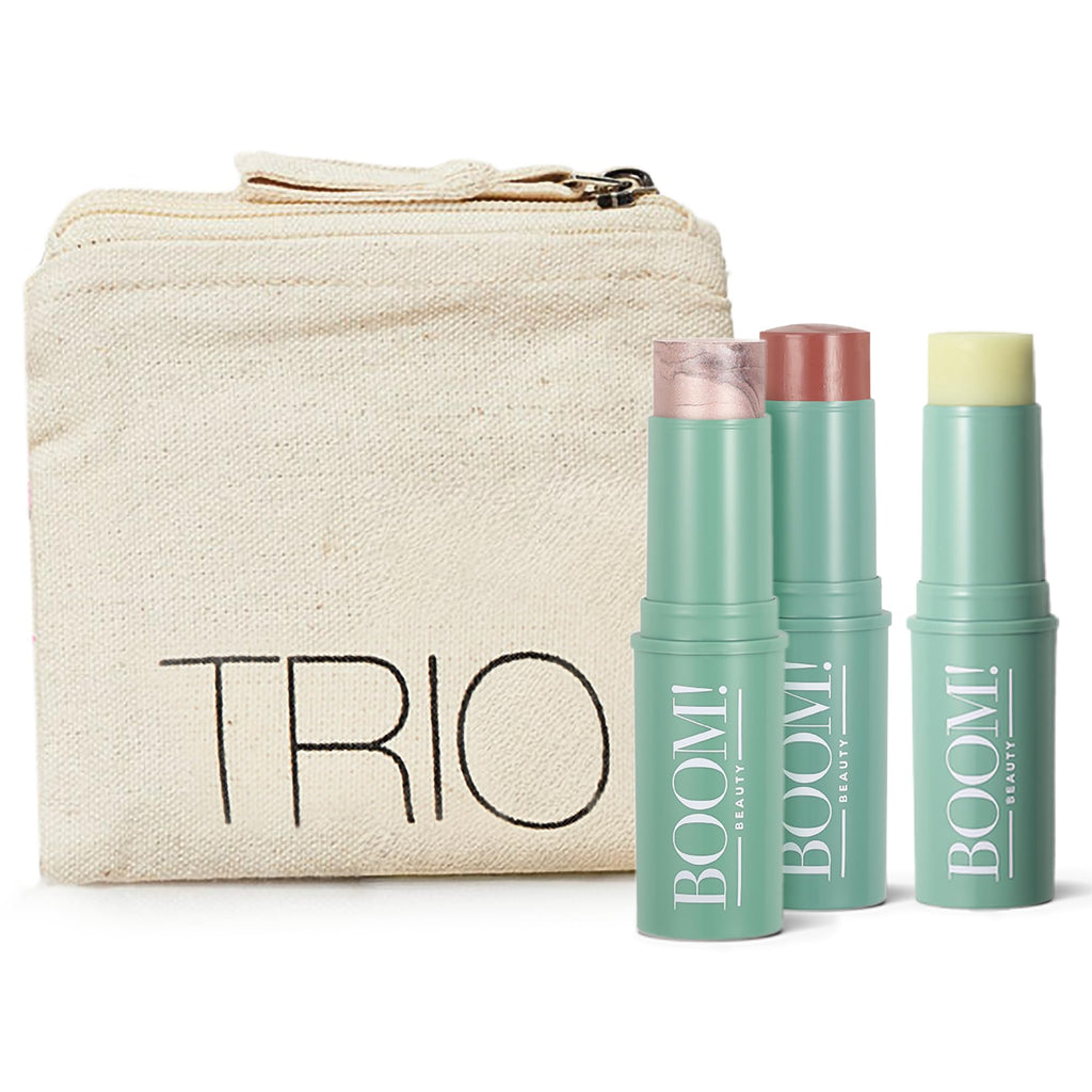 Boomstick Peony Pink ™ - Multistick for Cheeks & Lips - Vegan, Cream Blush Stick & Lipstick - Makeup for Older Women & Mature Skin Boom Stick By Cindy Joseph